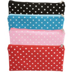 Chouette trousse à pois