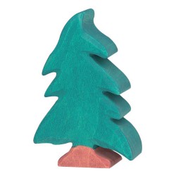 Figurine petit Sapin en bois Holztiger