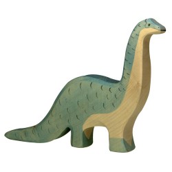 Houten Figuur Brontosaurus