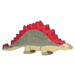 Houten Figuur Stegosaurus