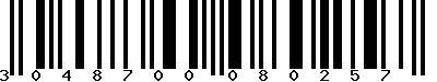 EAN : 3048700080257