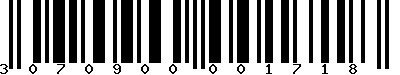 EAN : 3070900001718