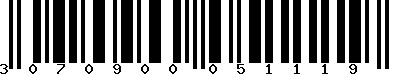 EAN : 3070900051119