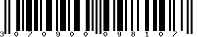 EAN : 3070900098107