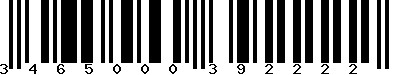 EAN : 3465000392222