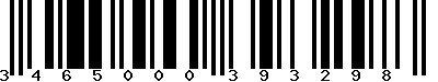 EAN : 3465000393298