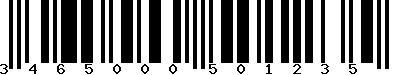 EAN : 3465000501235