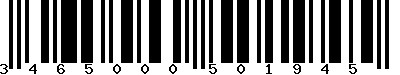EAN : 3465000501945