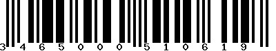 EAN : 3465000510619