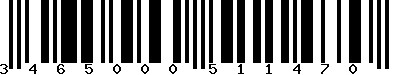 EAN : 3465000511470