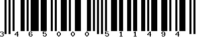 EAN : 3465000511494