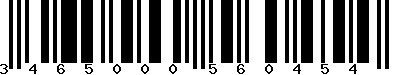 EAN : 3465000560454