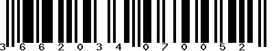 EAN : 3662034070052