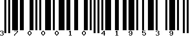 EAN : 3700010419539