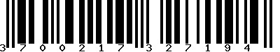EAN : 3700217327194