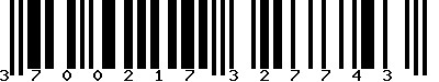 EAN : 3700217327743