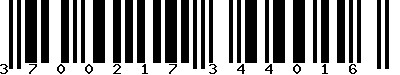 EAN : 3700217344016