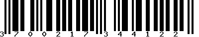 EAN : 3700217344122