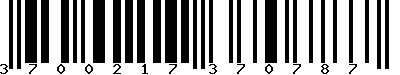 EAN : 3700217370787