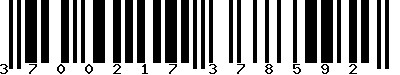 EAN : 3700217378592