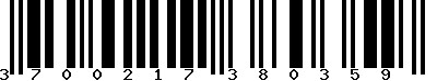EAN : 3700217380359