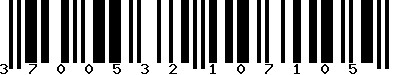 EAN : 3700532107105