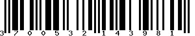 EAN : 3700532143981