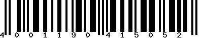 EAN : 4001190415052