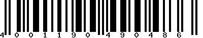 EAN : 4001190490486