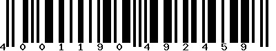 EAN : 4001190492459