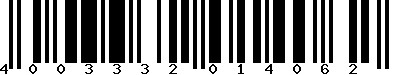 EAN : 4003332014062
