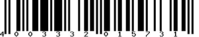 EAN : 4003332015731