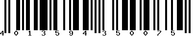 EAN : 4013594350075