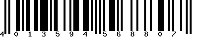EAN : 4013594568807