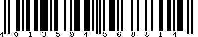 EAN : 4013594568814