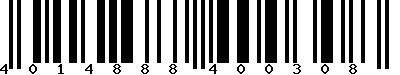 EAN : 4014888400308