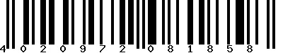 EAN : 4020972081858
