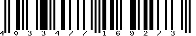 EAN : 4033477169273