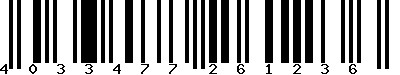 EAN : 4033477261236