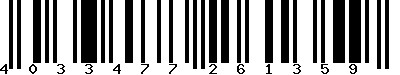 EAN : 4033477261359