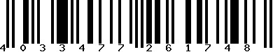 EAN : 4033477261748
