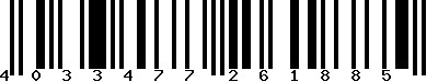 EAN : 4033477261885