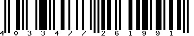EAN : 4033477261991