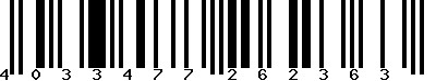 EAN : 4033477262363