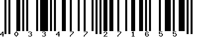 EAN : 4033477271655