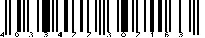 EAN : 4033477307163