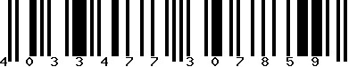 EAN : 4033477307859