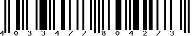EAN : 4033477804273