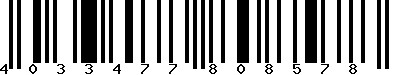 EAN : 4033477808578