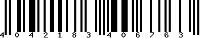 EAN : 4042183406763